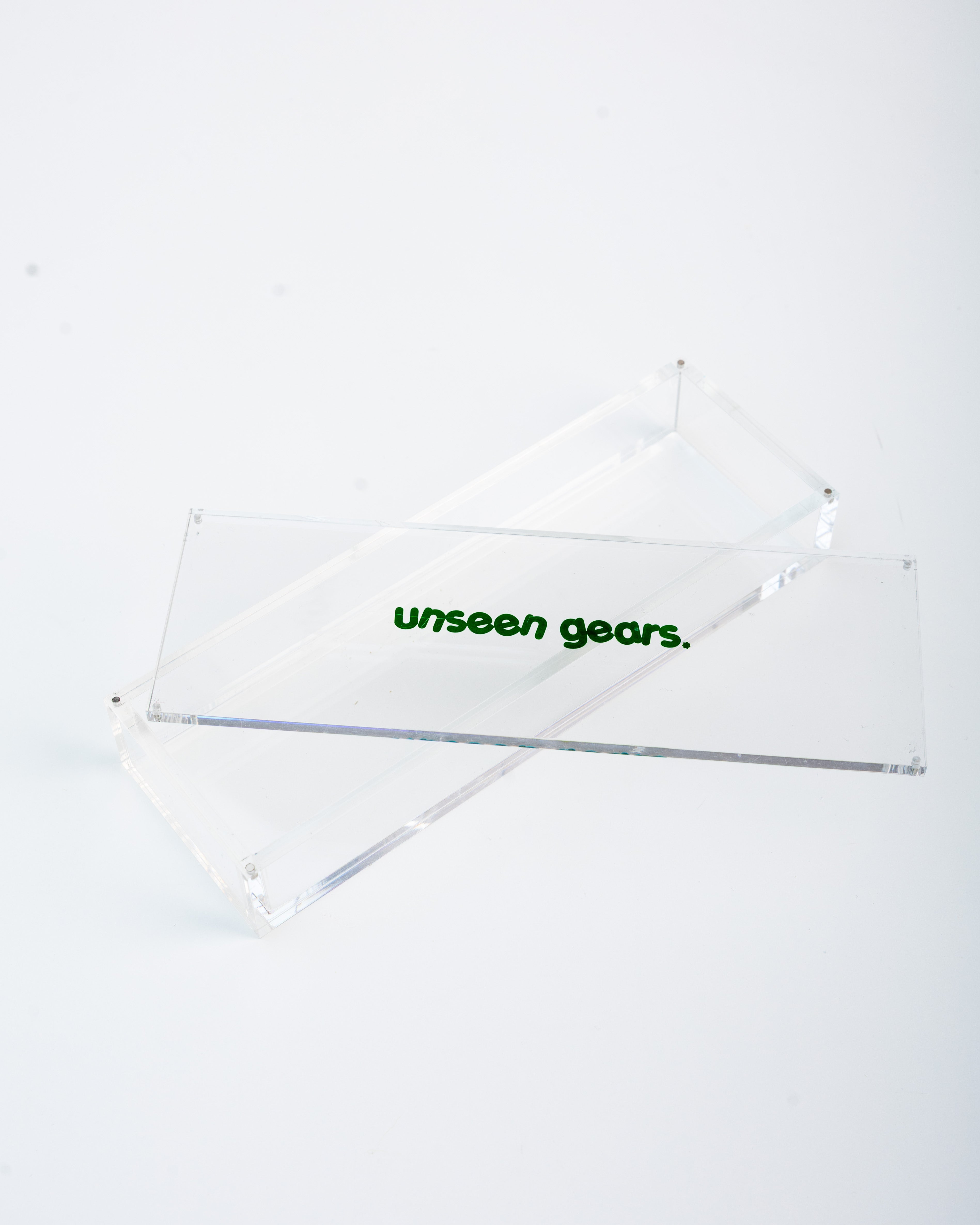 Unseen Gears Domino Set — tiles with unseen gears backs