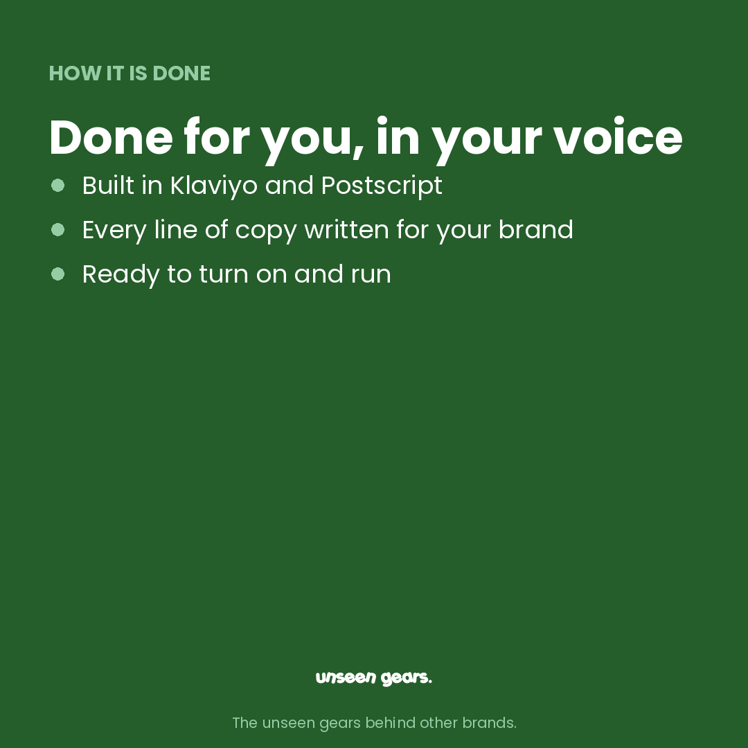 Revenue Recovery Setup