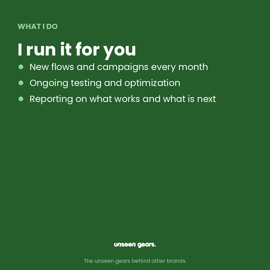 Monthly Management