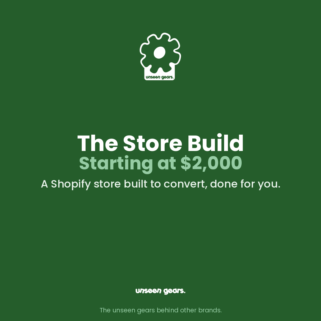 The Store Build